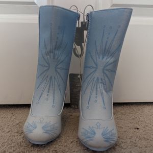Disney Elsa Costume Boots size 7/8